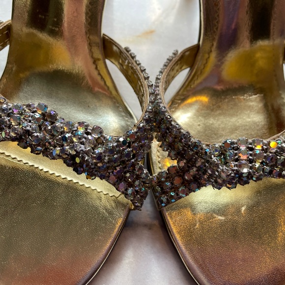 Nina’s Rhinestone Heel Sandals - Picture 5 of 14